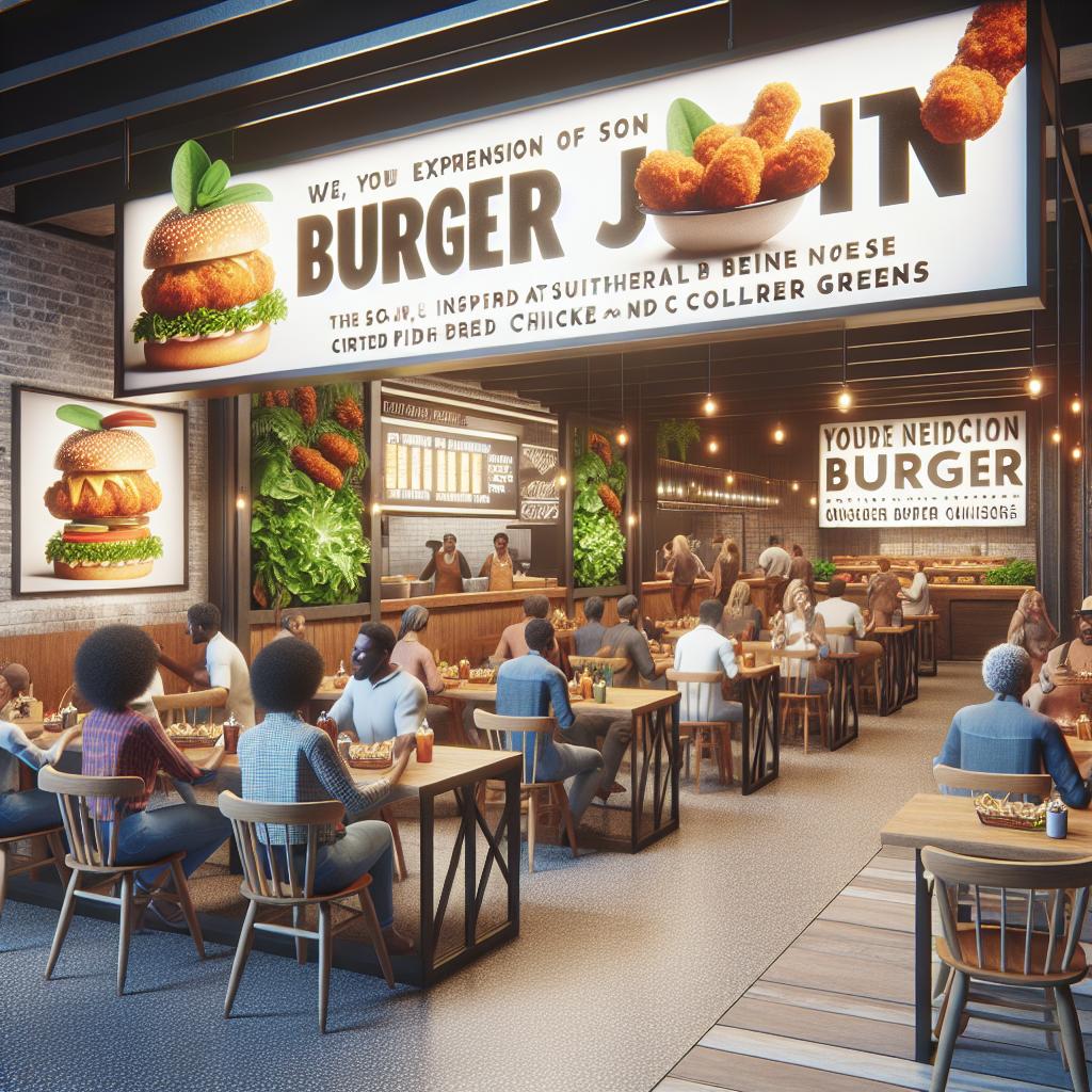 Southern-inspired burger expansion.