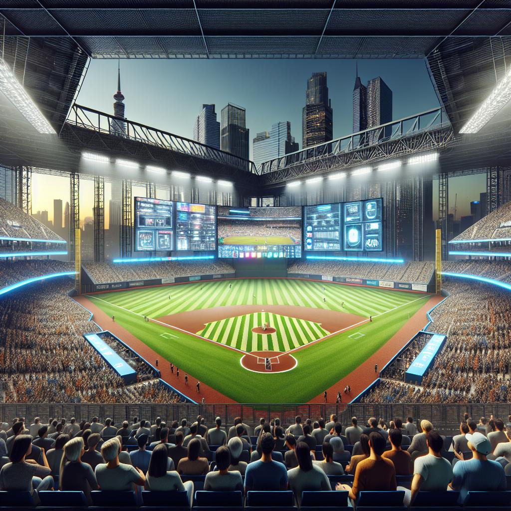 "Modern baseball stadium upgrades"
