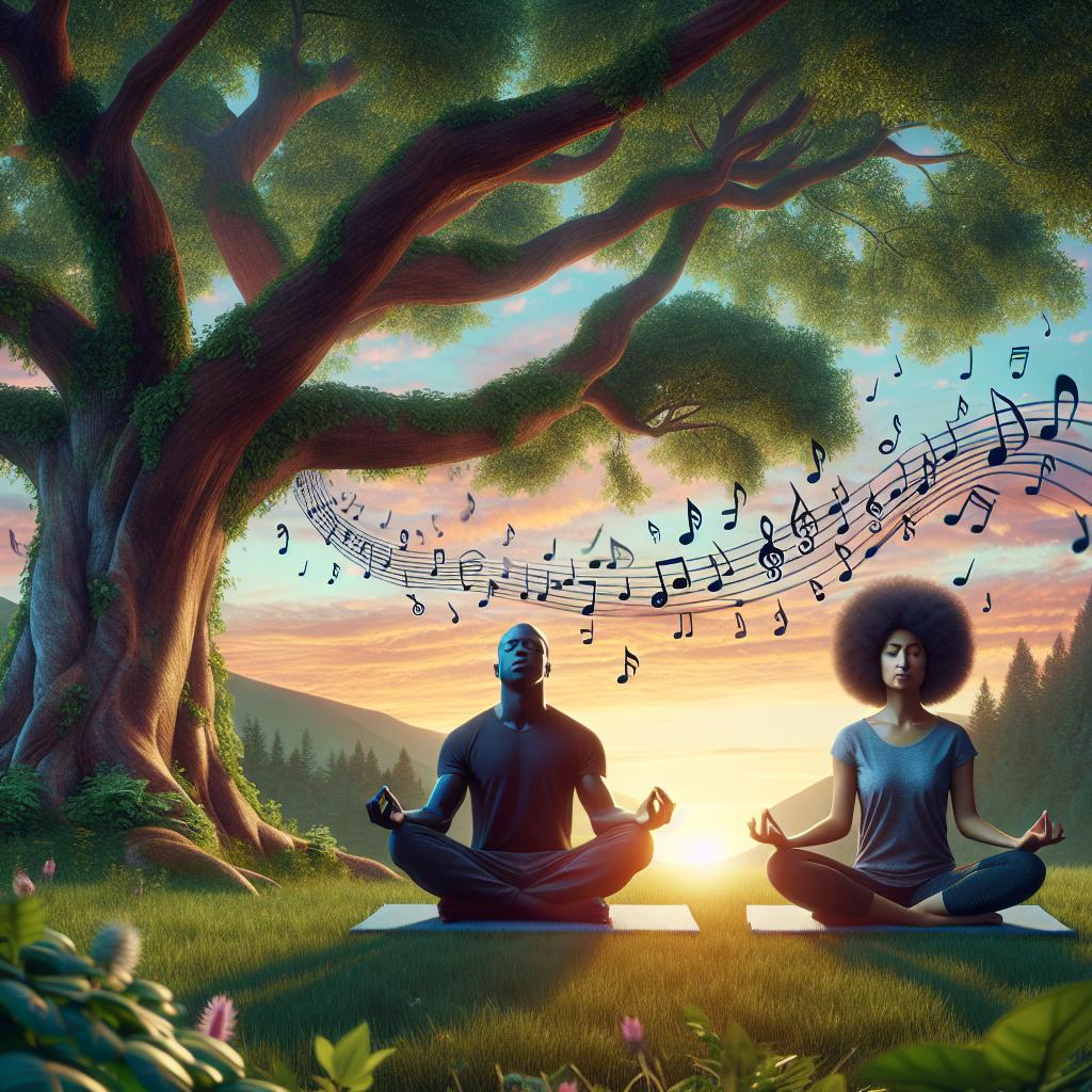Music and meditation fusion.