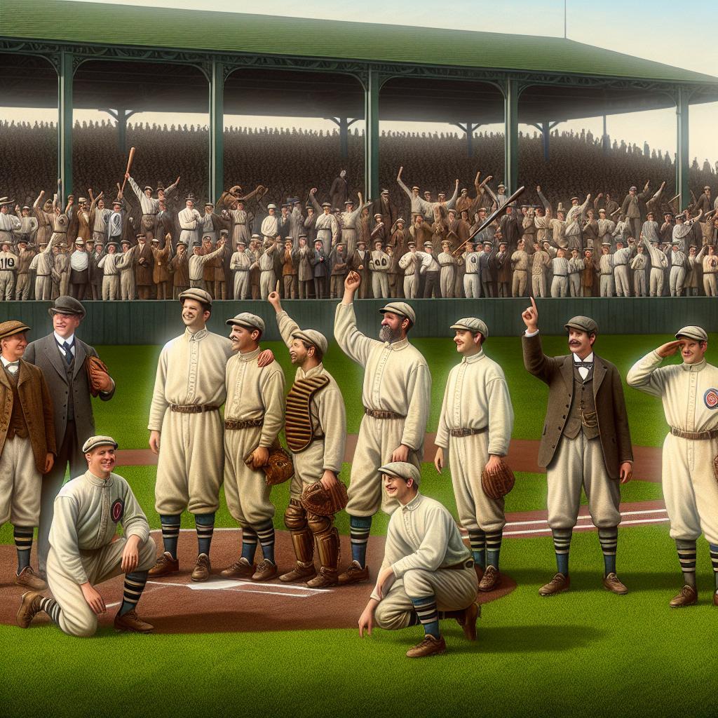 Historic baseball team tribute.
