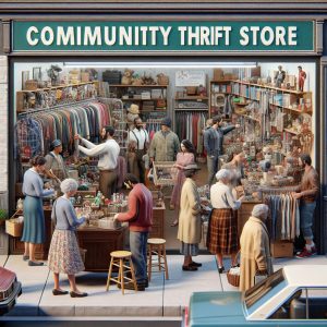 Community thrift store concept