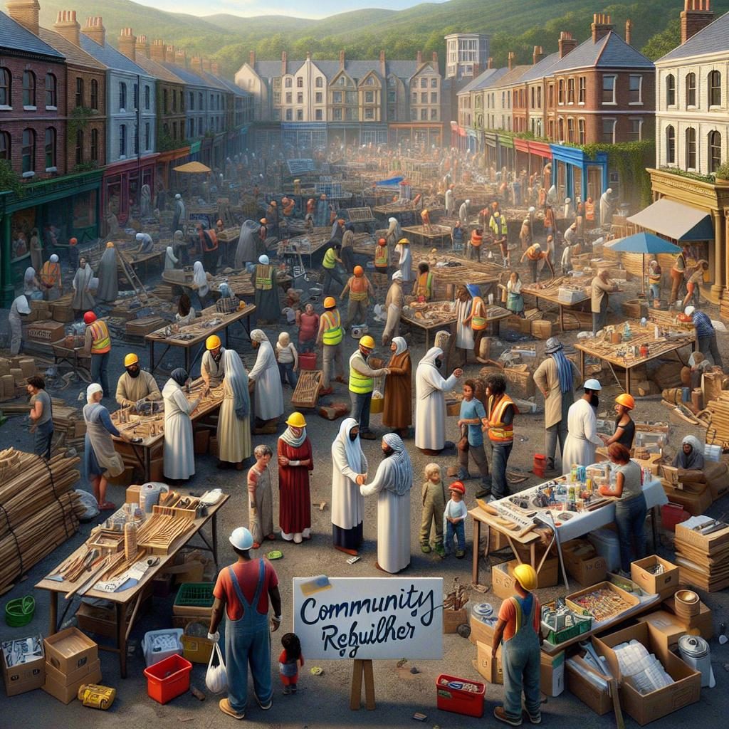 Community rebuilding efforts