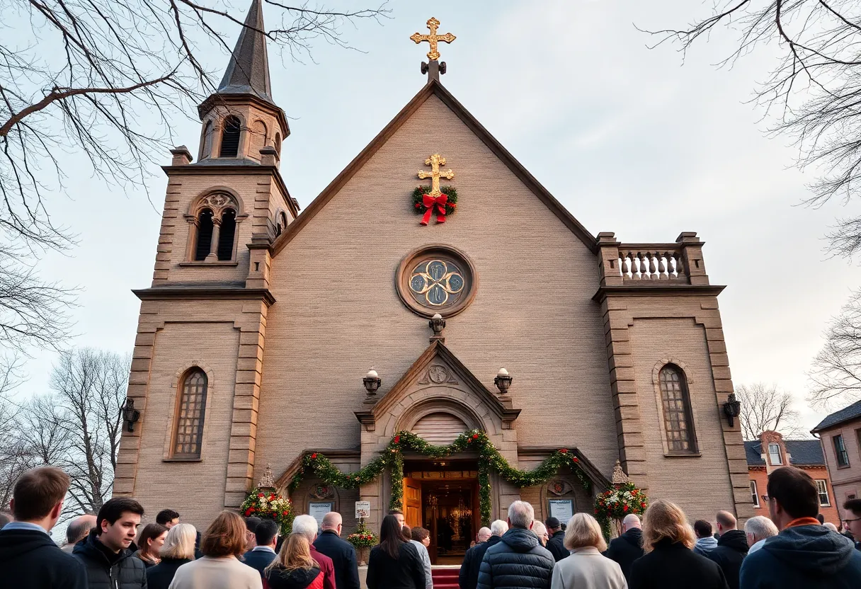 Allen Temple AME Church during its 150th anniversary celebration