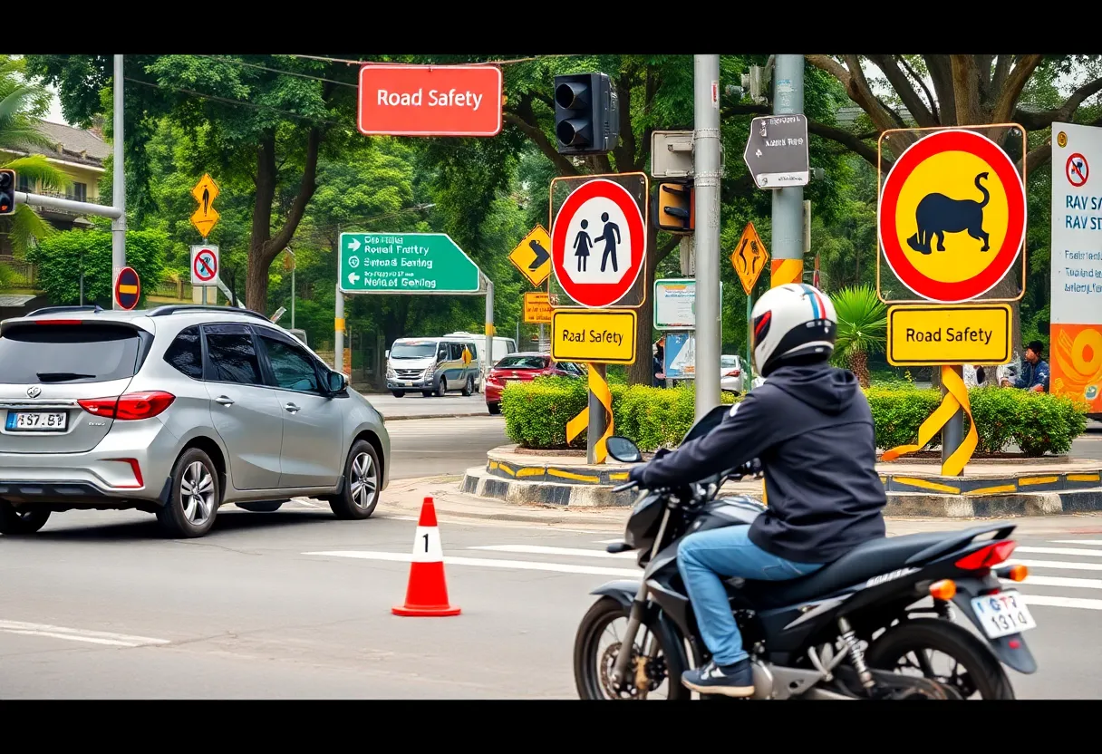 Scene of a motorcycle crash in Greenville County