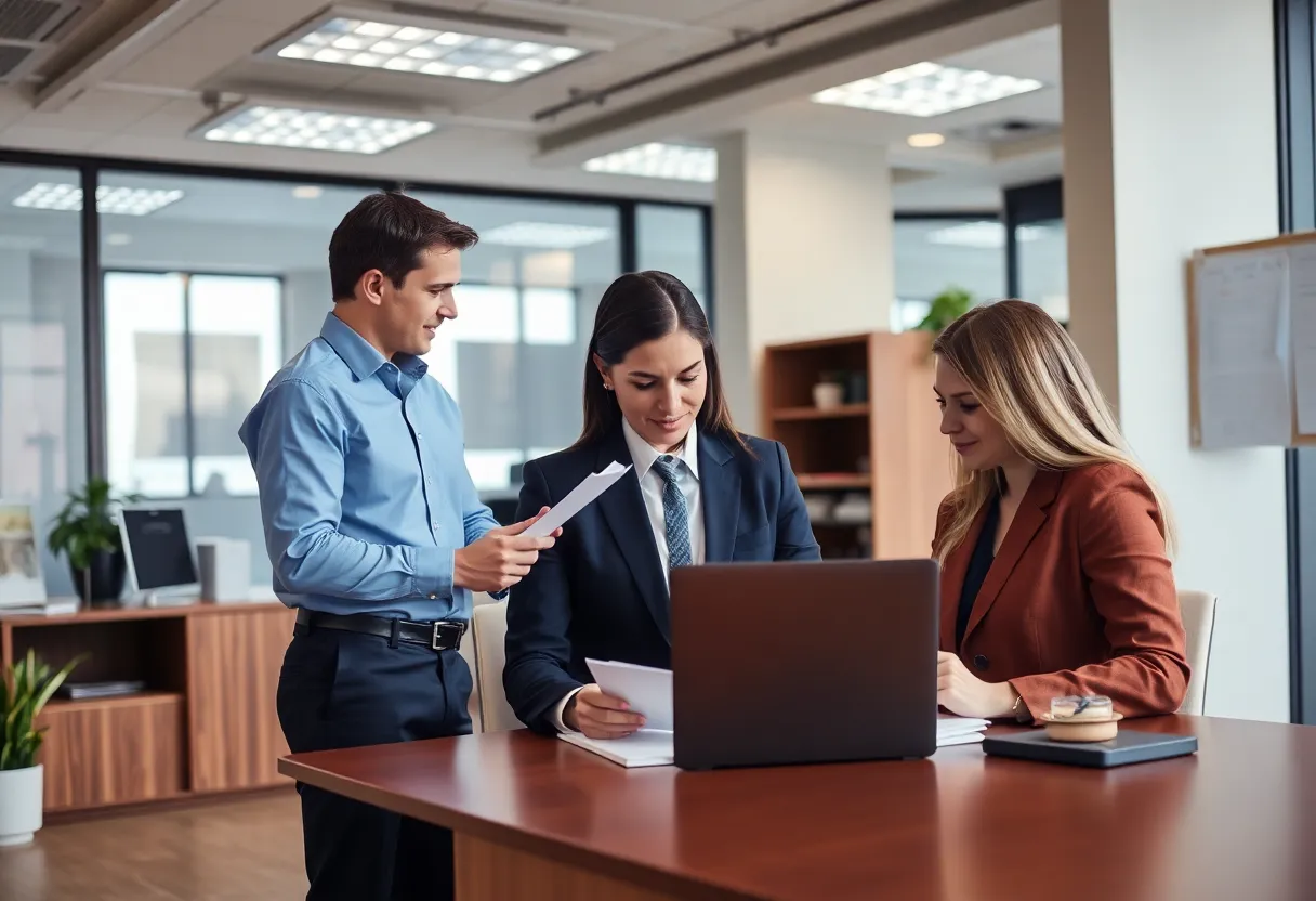 Office setting representing World Acceptance Corp. financial services