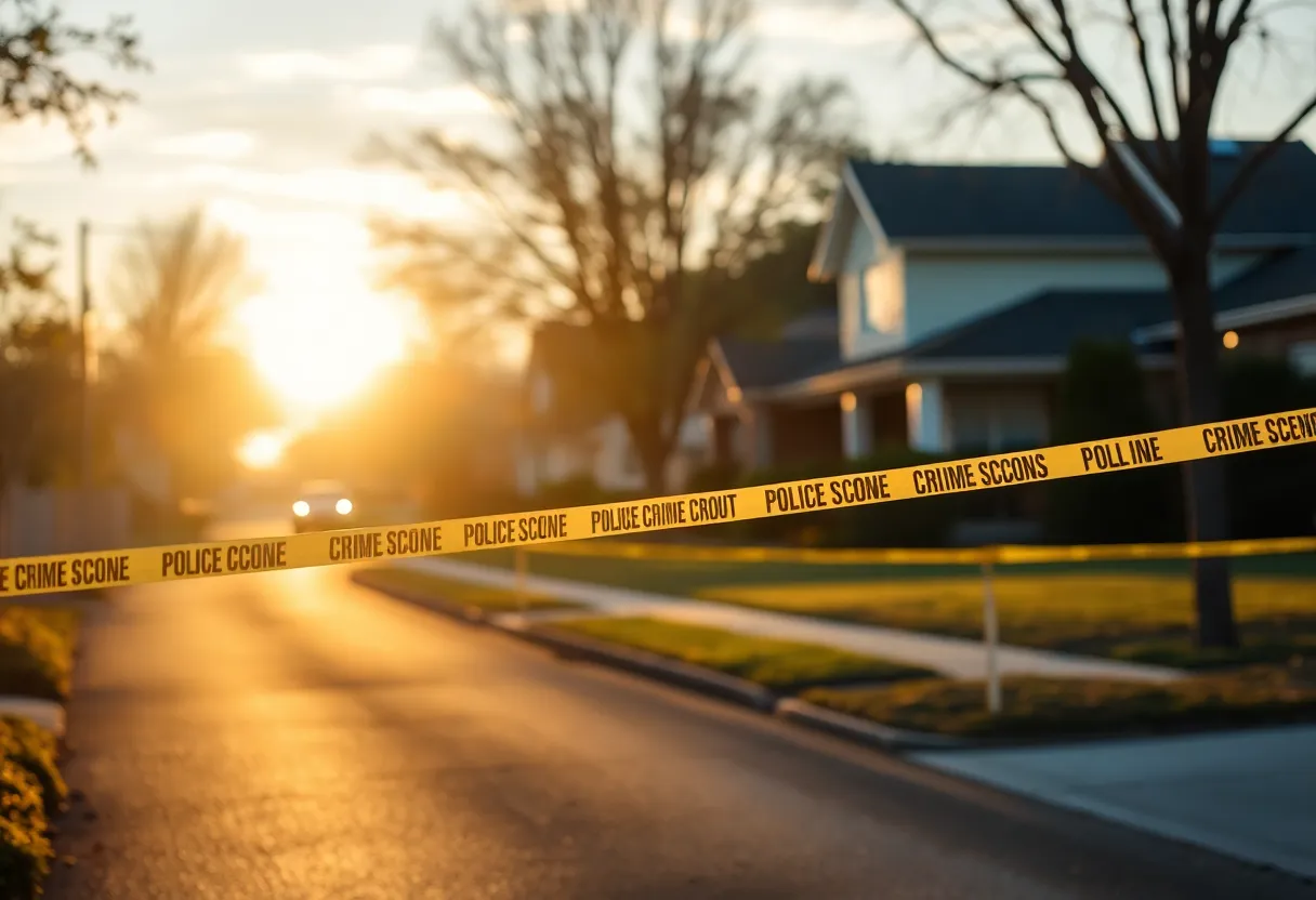 Police investigating a shooting scene in Greenville County.