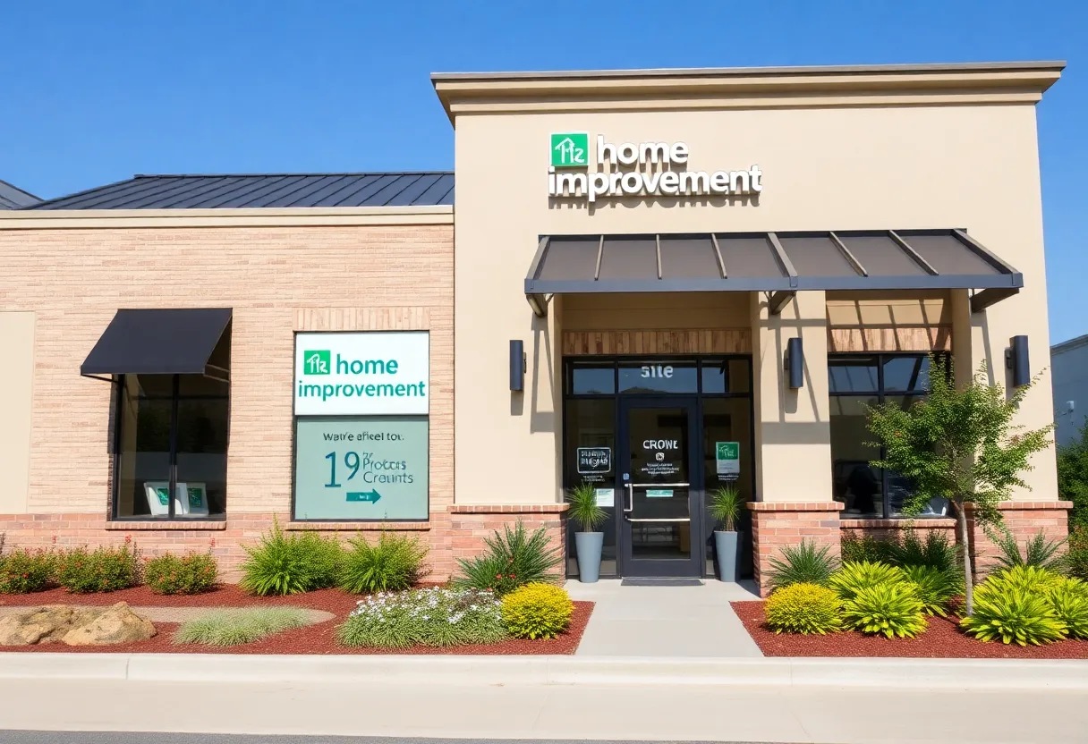 Exterior view of Home Genius Exteriors office in Greenville, SC