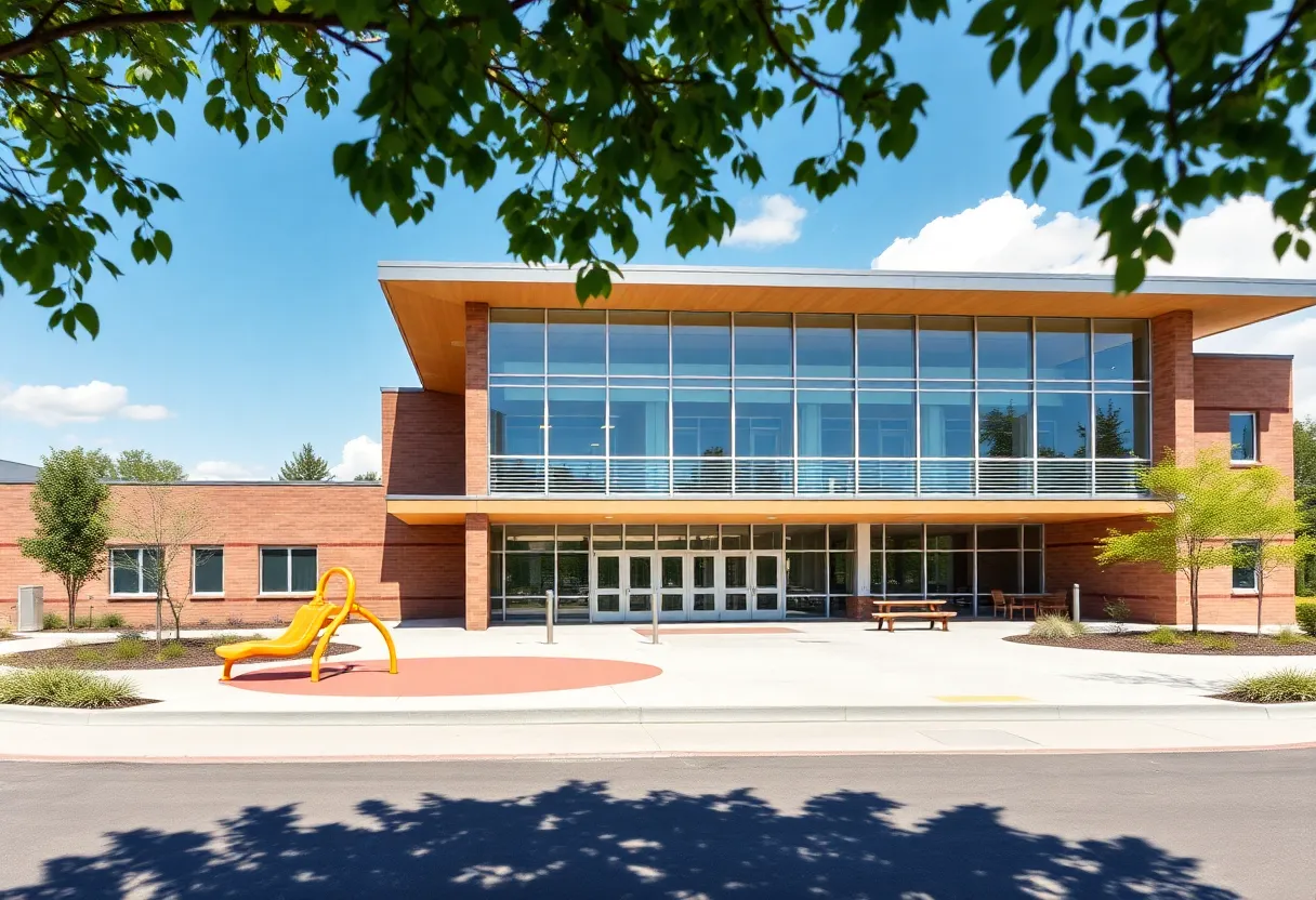 Construction of Reedy Laurel Elementary School