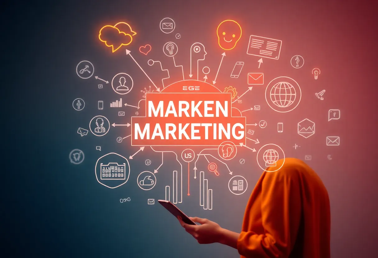 Visual representation of behavioral insights applied in digital marketing strategies.