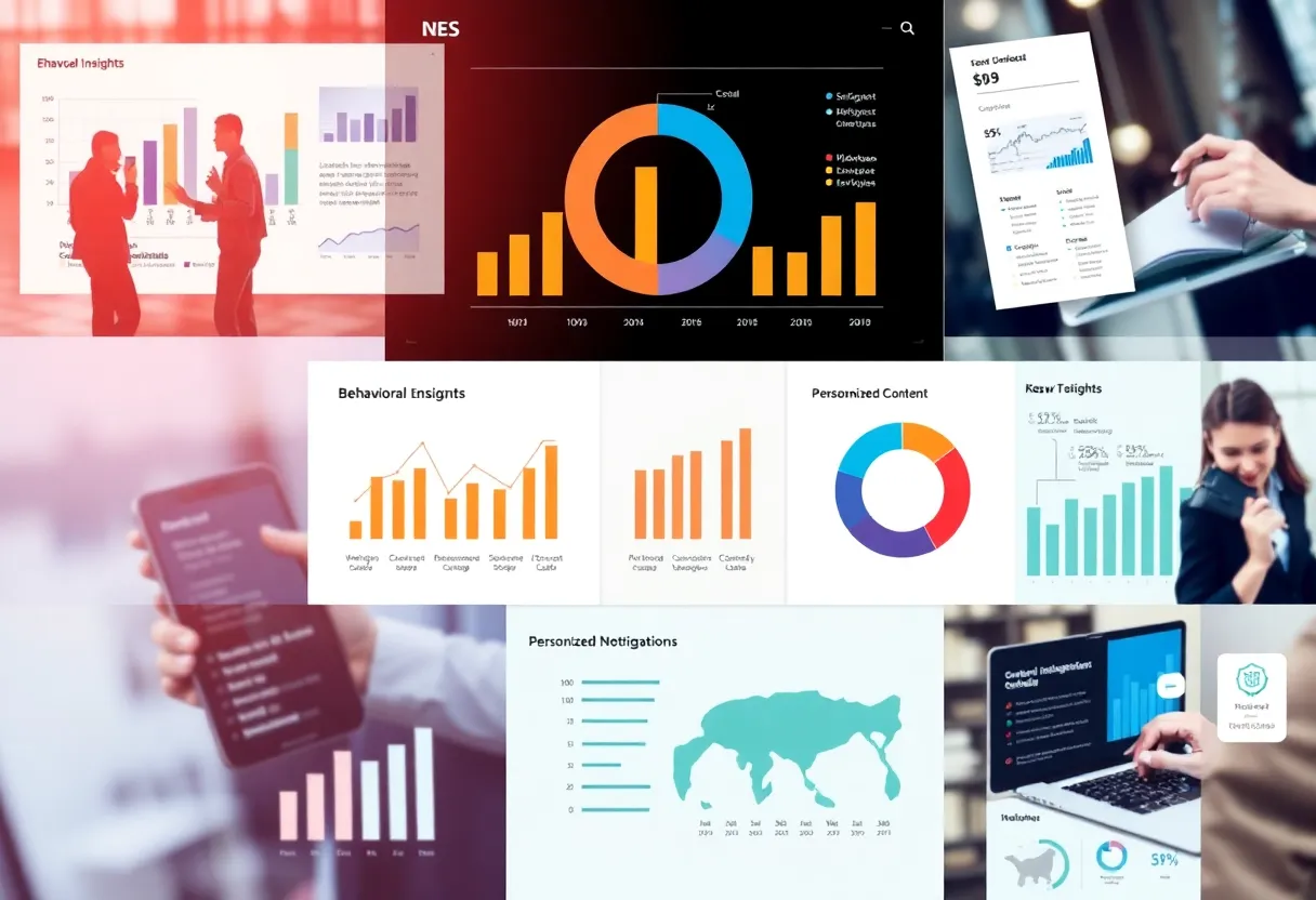 Illustration of behavioral insights applied in digital marketing for higher conversions.