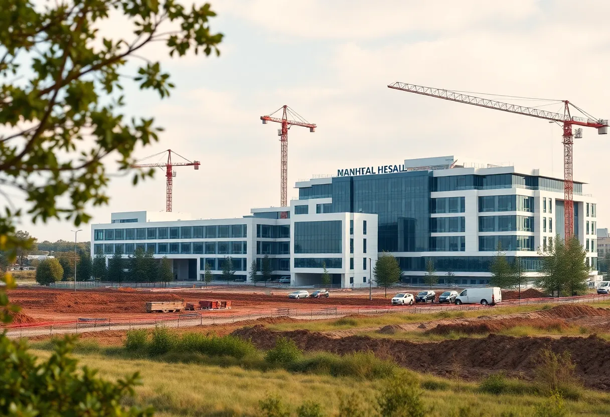 New Construction of MUSC Health Hospital in Indian Land
