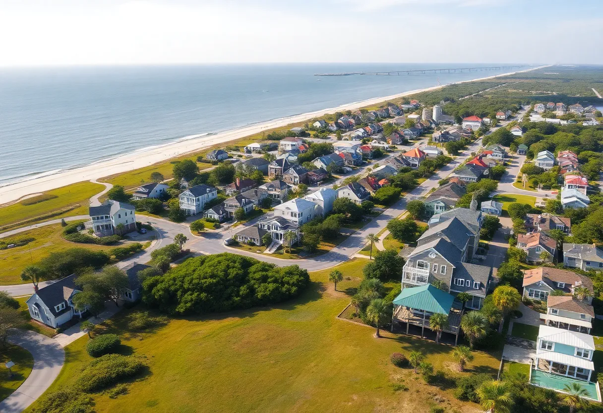 Vibrant community scene in South Carolina highlighting its population growth