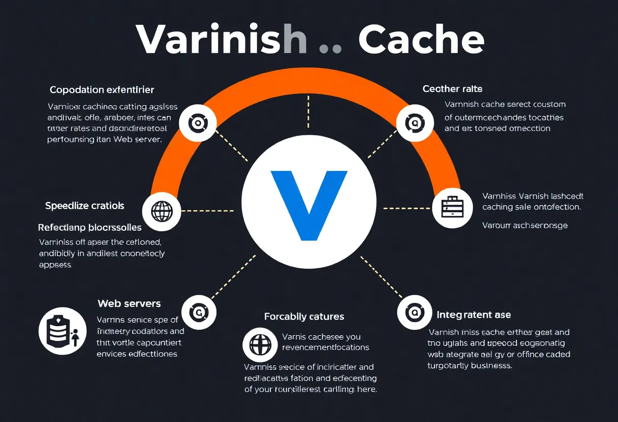 Illustration of web caching and improved performance with Varnish Cache