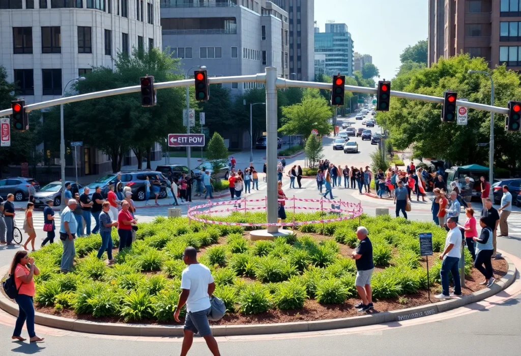 Celebration of the BUILD improvement project completion in Greenville