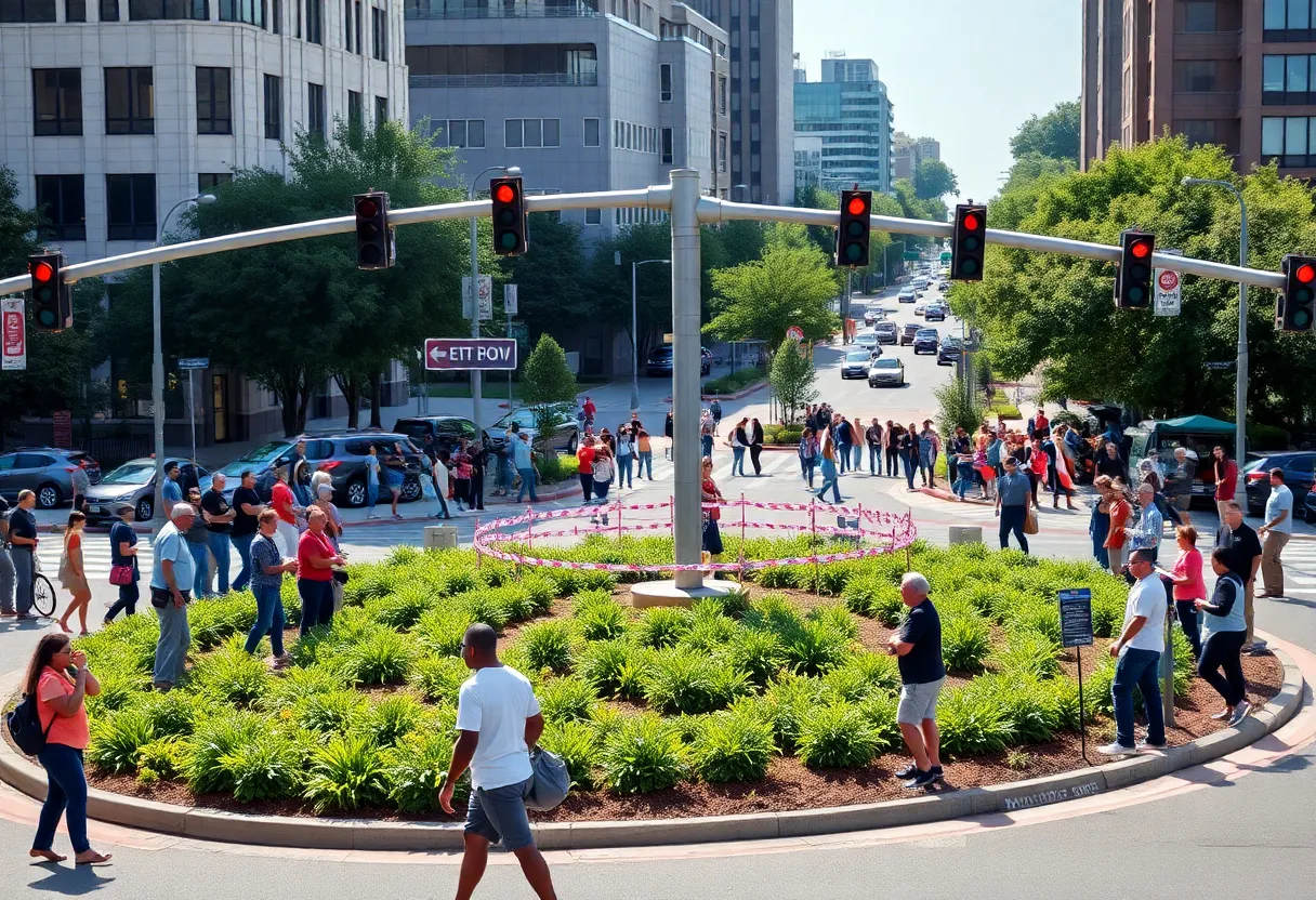 Celebration of the BUILD improvement project completion in Greenville