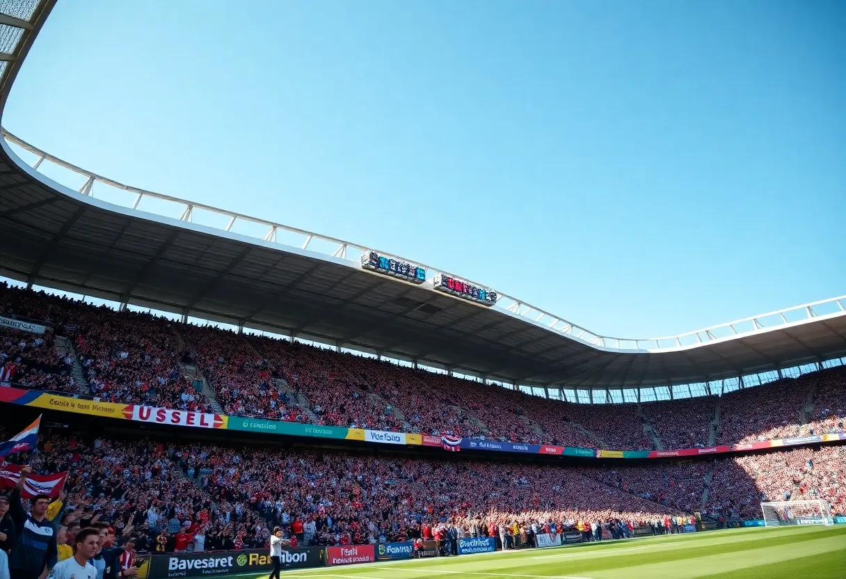 New stadium for Greenville Triumph Soccer Club filled with fans