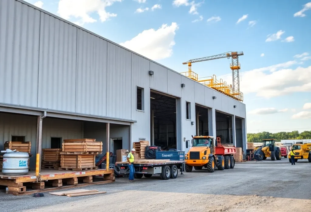 Expansion of Meiden America Switchgear facilities in Gray Court, South Carolina.