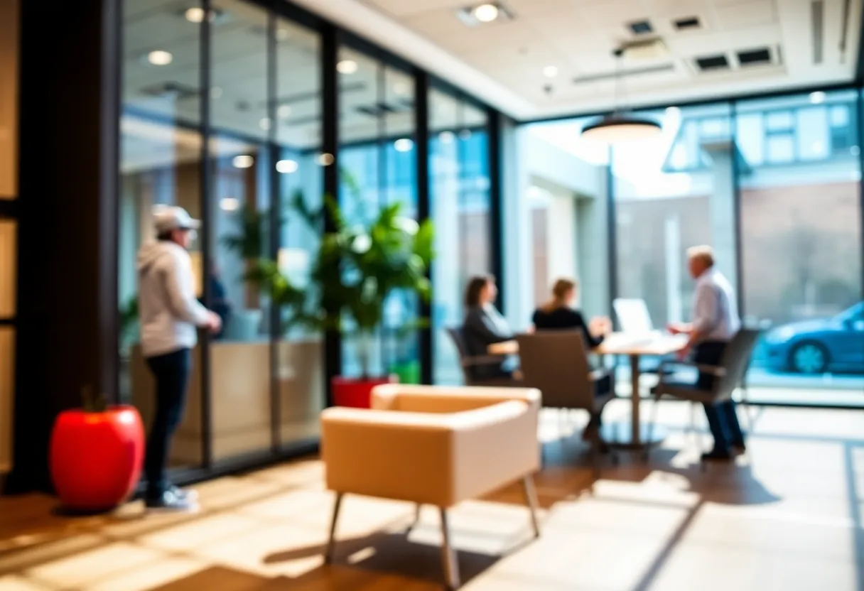 PrideStaff Greenville office representing growth success