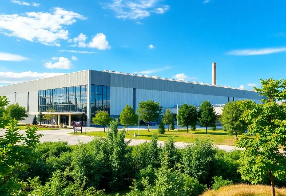 New TTI headquarters in Anderson County, South Carolina