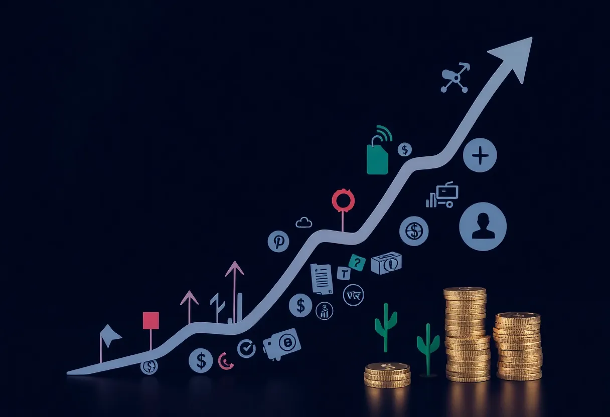 Graph illustrating financial loss and growth in customer activity for World Acceptance Corp.