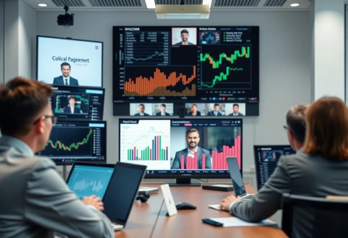 Graphical representation of World Acceptance Corporation’s financial updates during a conference call.