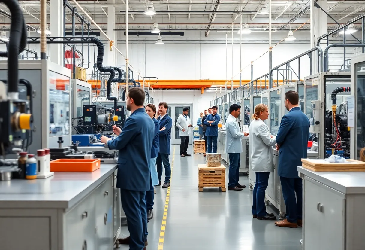 Zeus manufacturing facility showcasing advanced polymer extrusion processes.