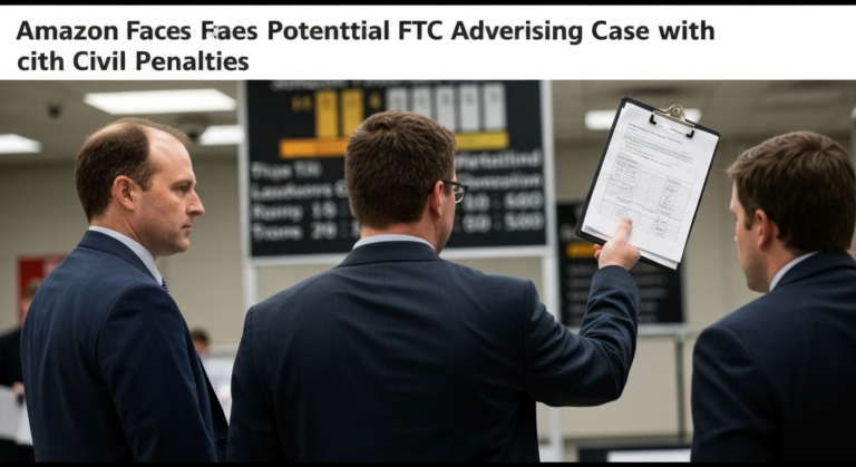 Amazon Faces Potential FTC Advertising Case with Civil Penalties