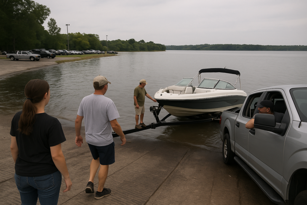 Boat Ramp Courtesy for Busy Weekends in Greenville