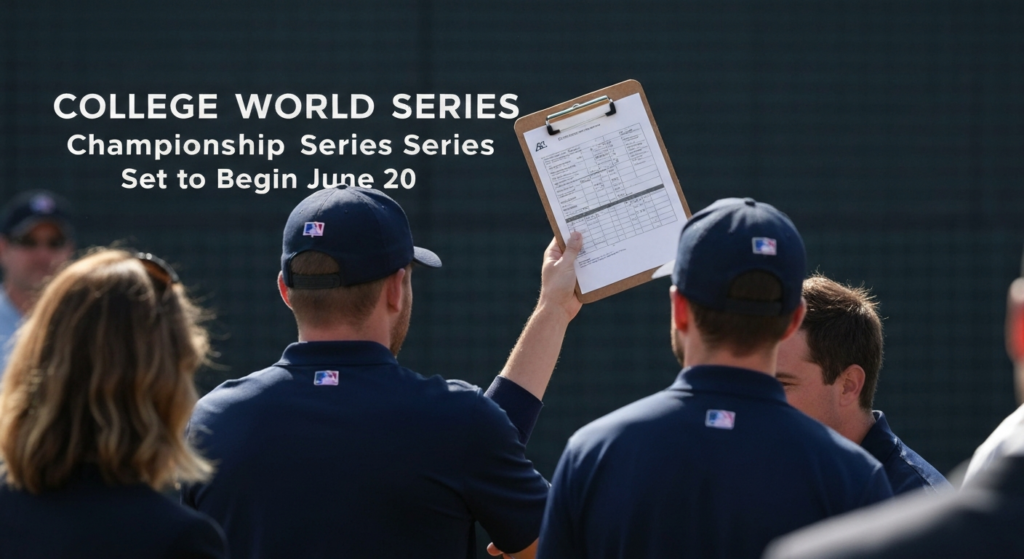 College World Series Championship Series Set to Begin June 20