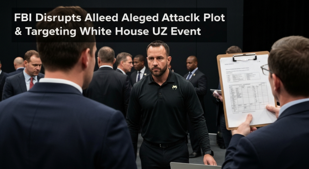 FBI Disrupts Alleged Attack Plot Targeting White House UFC Event