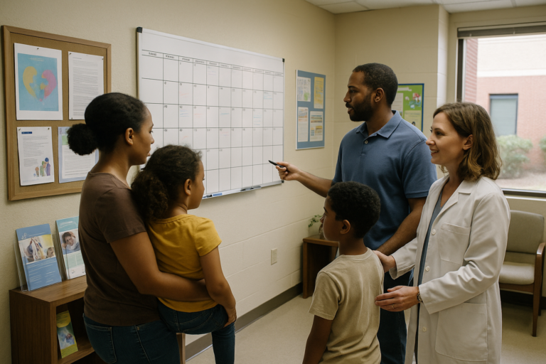 Family Preventive-Care Calendar for Greenville Families