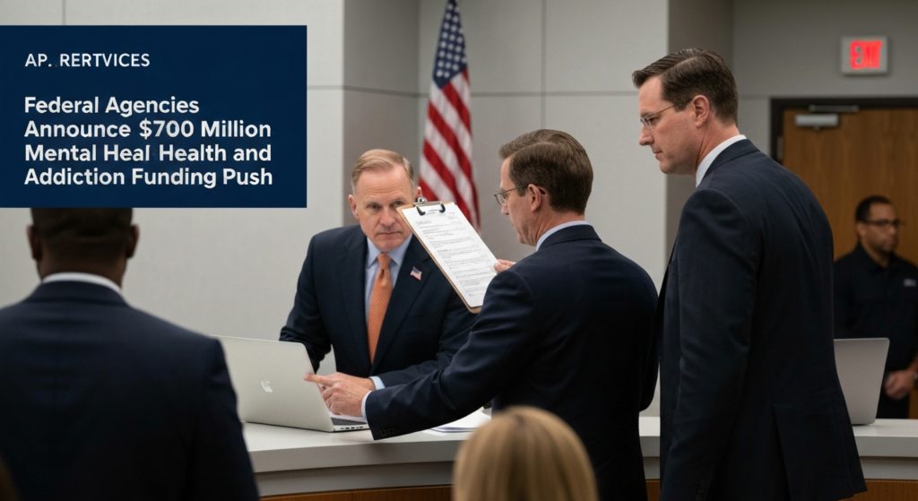 Federal Agencies Announce $700 Million Mental Health and Addiction Funding Push