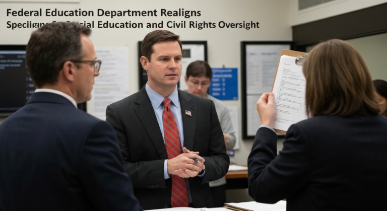 Federal Education Department Realigns Special Education and Civil Rights Oversight