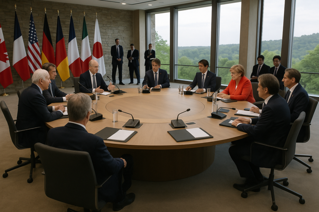 G7 Summit Opens with Focus on Iran, Ukraine, and Energy Security