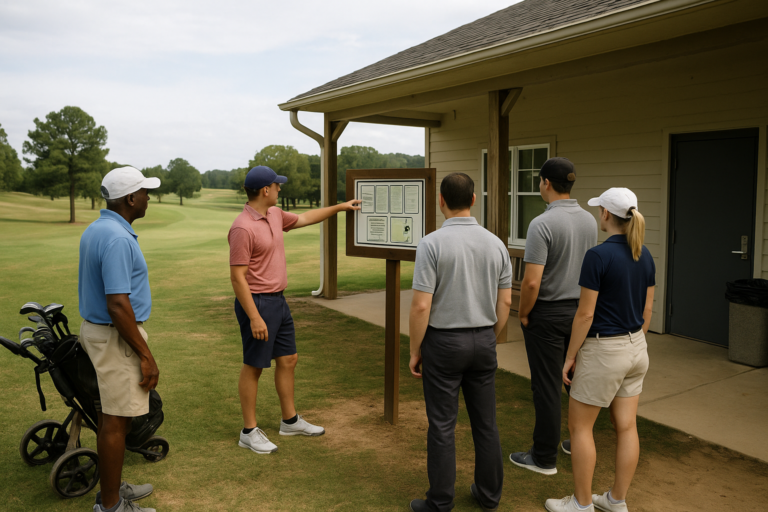 Golf Etiquette Guide for Public Courses in Greenville