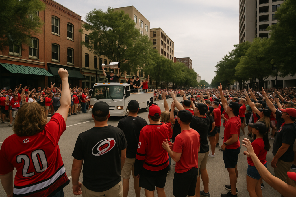 Greenville Celebrates Hurricanes’ Stanley Cup Victory