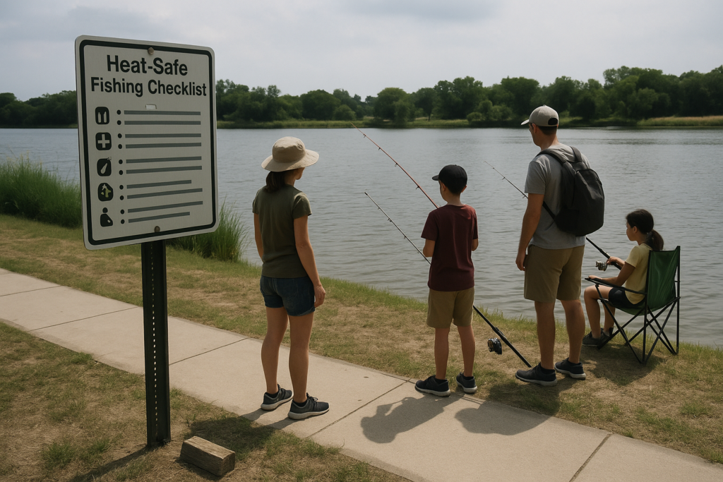 Heat-Safe Fishing Checklist for Families in Greenville