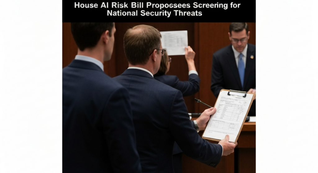 House AI Risk Bill Proposes Screening for National Security Threats