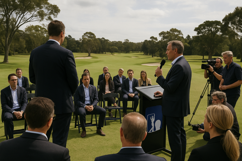 PGA Tour and DP World Tour Strengthen Australian Open Partnership