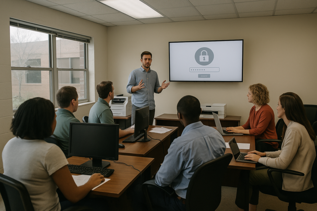 Password Manager Rollout for Small Offices in Greenville