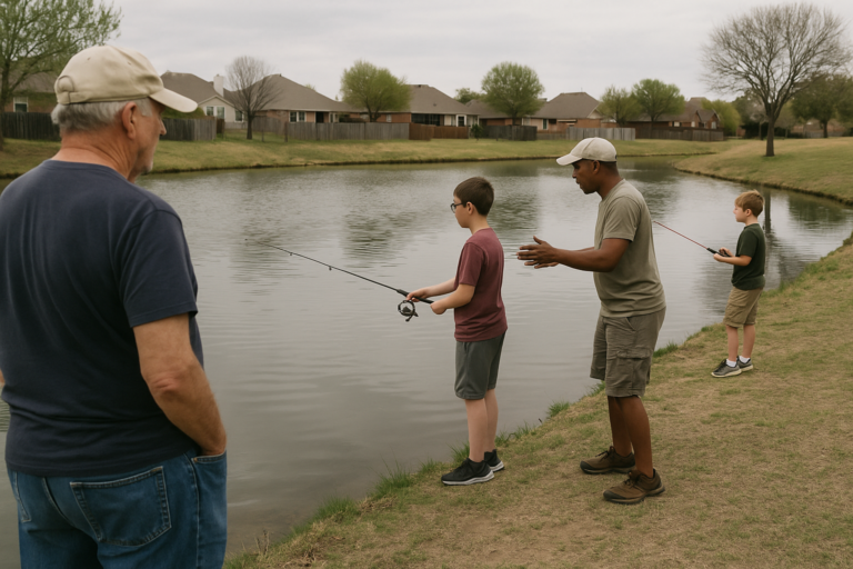 Pond Fishing Etiquette for Neighborhood Spots in Greenville