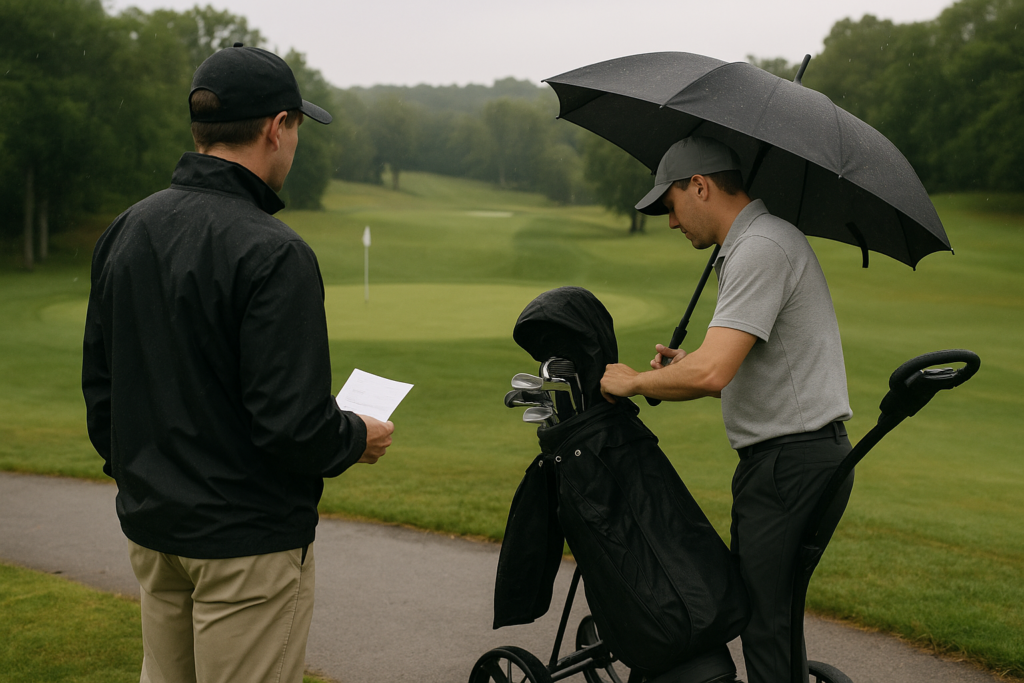 Rain Gear Checklist for Summer Golf in Greenville