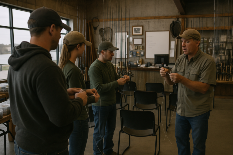 Simple Knot Practice Plan for New Anglers in Greenville