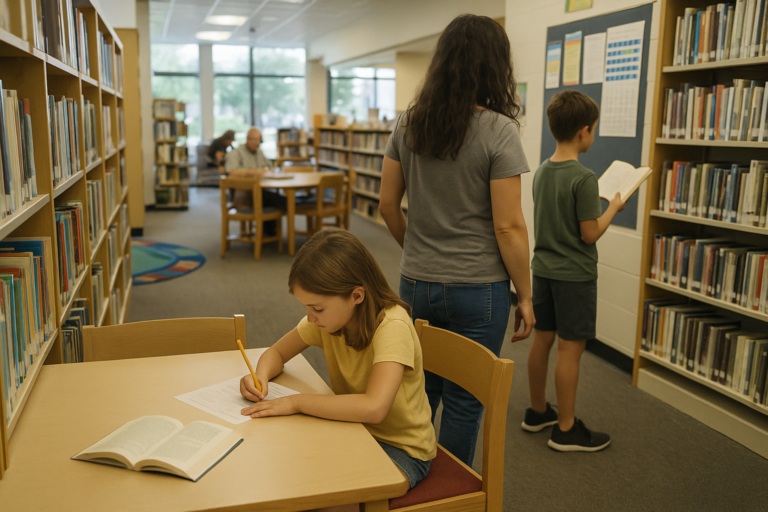 Summer Reading Log That Does Not Become Busywork in Greenville