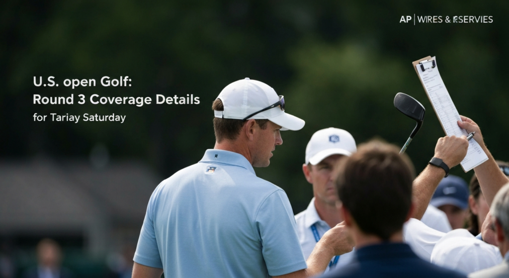 U.S. Open Golf: Round 3 Coverage Details for Saturday