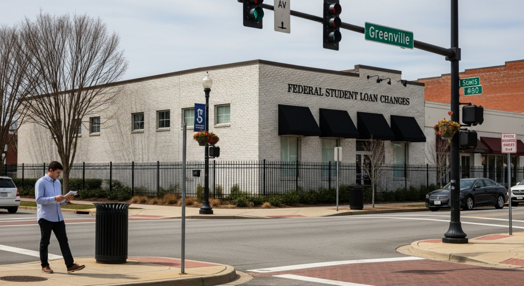 Federal Student Loan Changes Take Effect, Impacting Borrowers and Colleges in Greenville