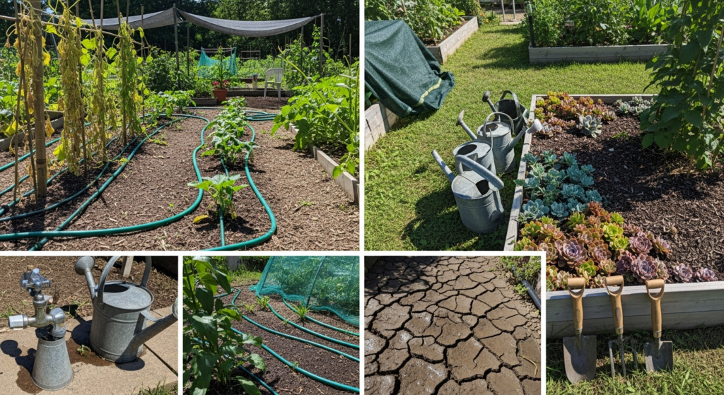 Greenville Gardeners Navigate Summer Heat with Strategic Watering and Plant Care