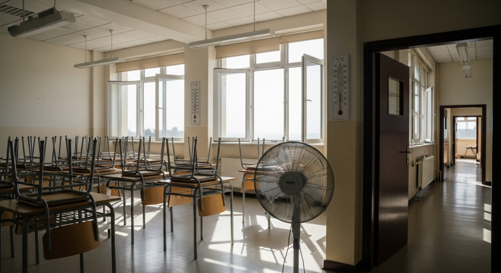 Greenville Schools Grapple with Classroom Cooling Amid National Heat Wave Concerns