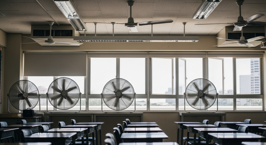 Heat Wave Concerns Prompt Renewed Focus on Greenville School Cooling