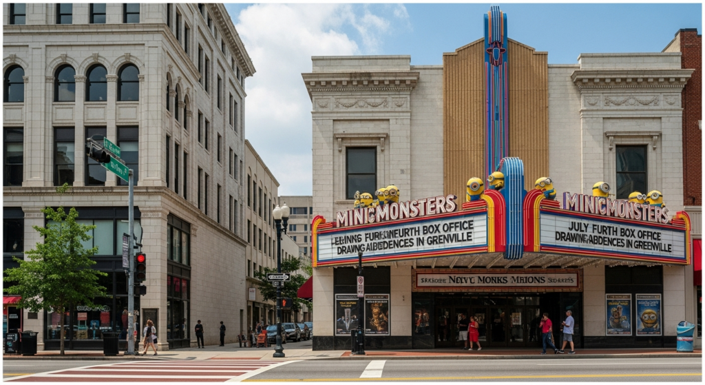 ‘Minions and Monsters’ Leads July Fourth Box Office, Drawing Audiences in Greenville